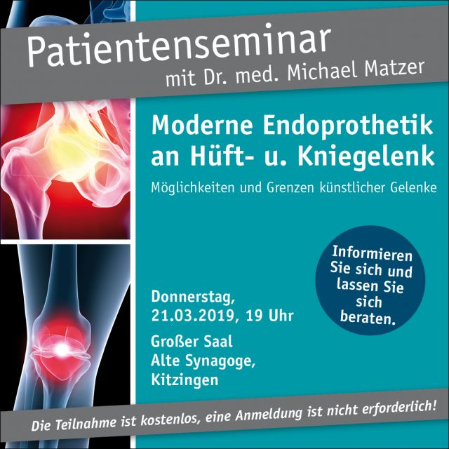 Patientenseminar 2019 Kitzingen