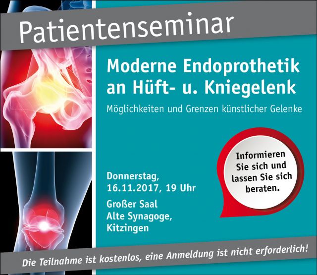 Patientenseminar 2017 Kitzingen