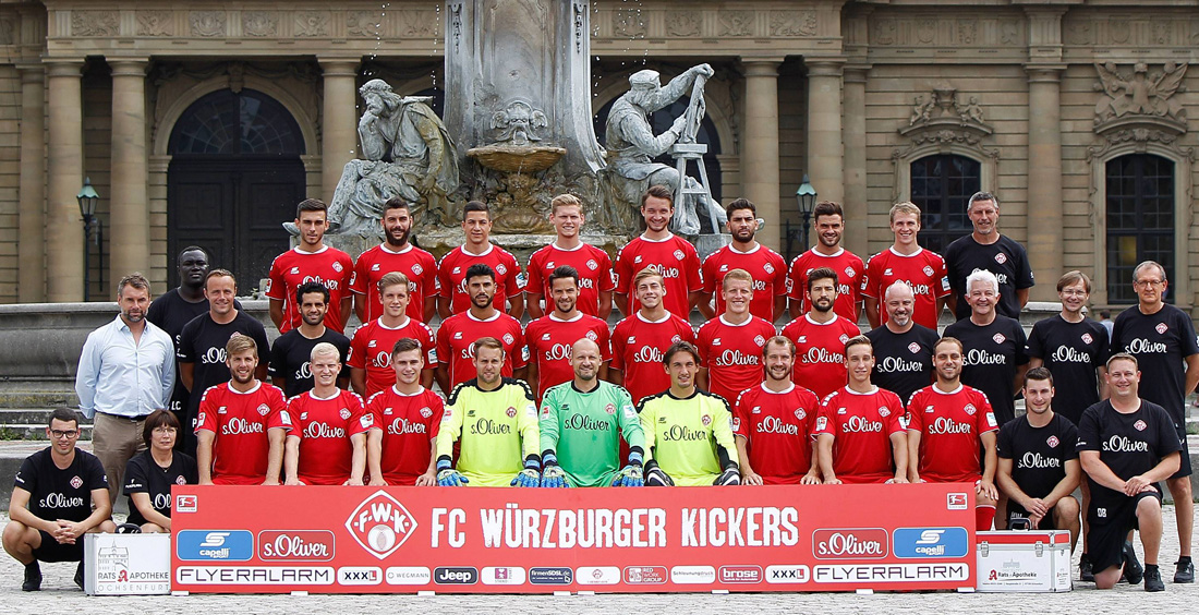 Teambild Kickers Würzburg